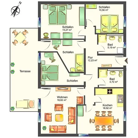 Waldsiedlung Waldhaus 3 *